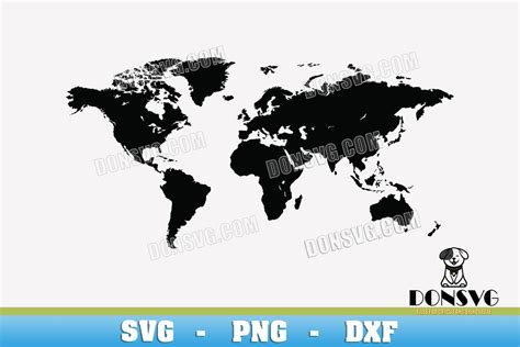 Download World Map for Cricut