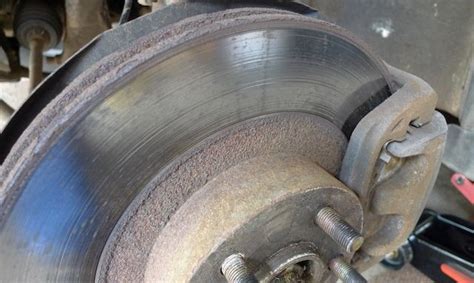 Worn Brake Rotors
