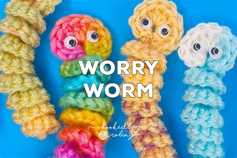 Worry Worms Crochet Pattern