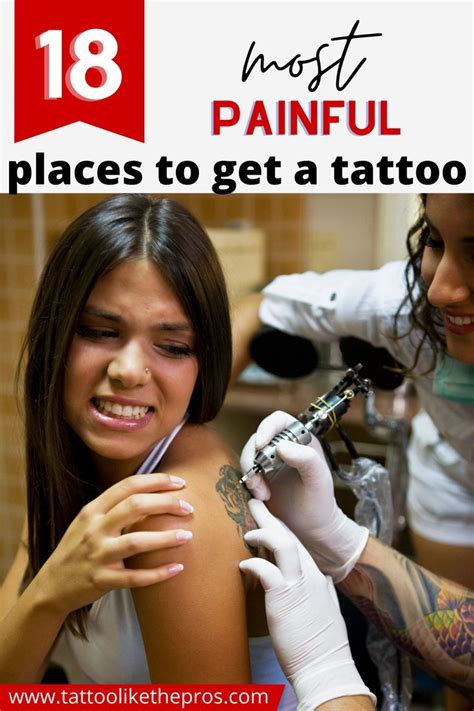 Worst Spots To Get A Tattoo