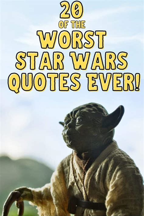 Worst Star Wars Quotes To Use In Bed