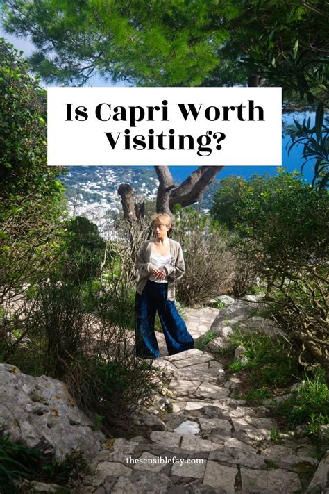Worth it Capri