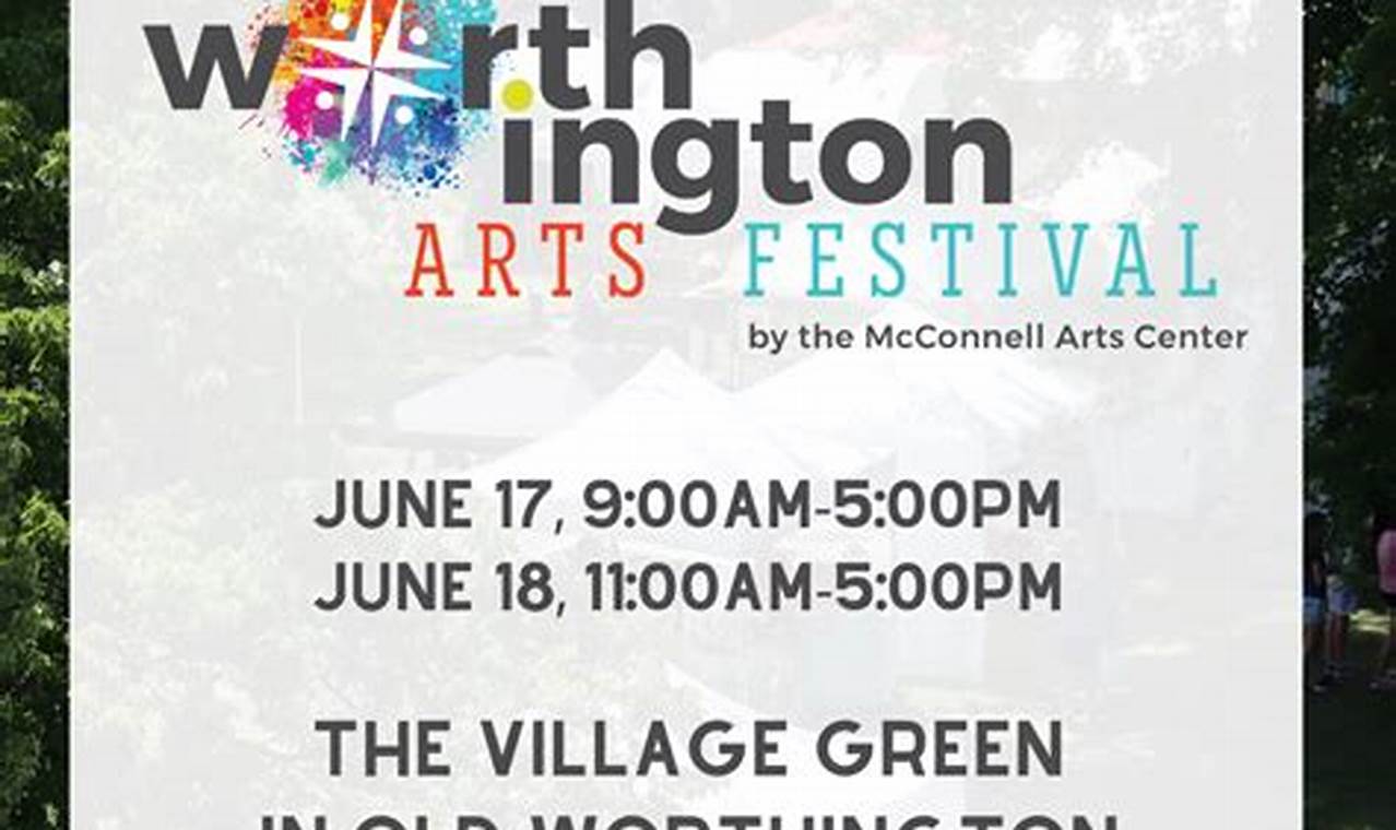 Worthington Arts Festival 2024 Lineup
