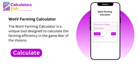 Wotv Farming Calculator