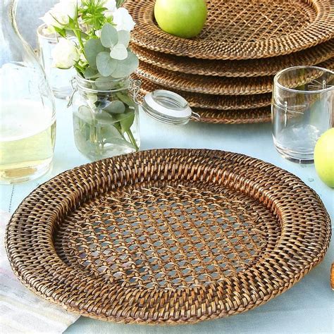 Woven Charger Plates