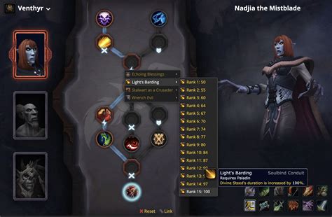 Wow Soulbind Calculator