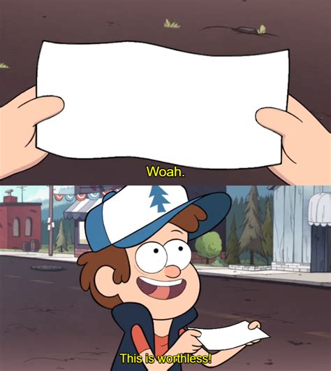 Wow This Is Worthless Meme Template