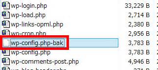 Wp Config.php.bak