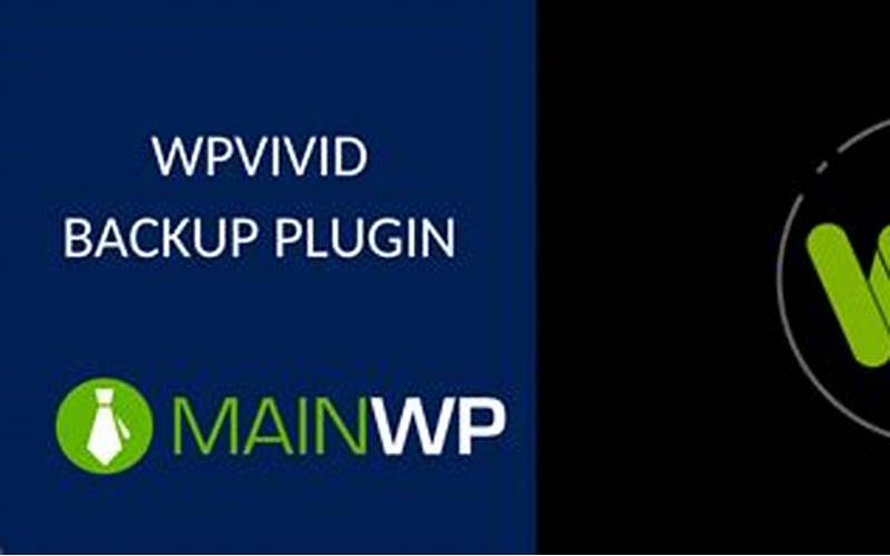 Wpvivid Backup Plugin