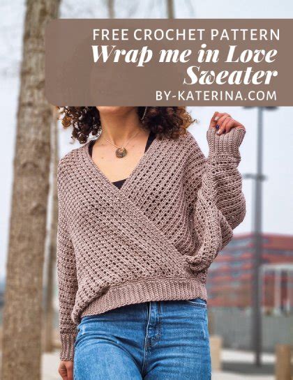 Wrap Sweater Crochet Pattern