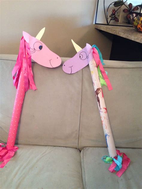 Wrapping Paper Tube Crafts