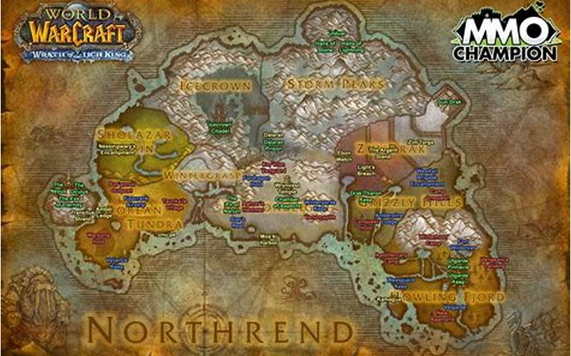 Wrath Of The Lich King Zones