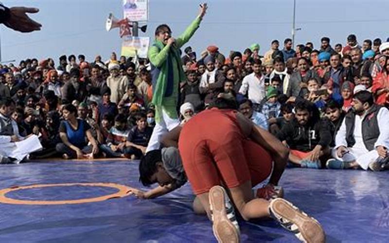 Wrestling Protest In India