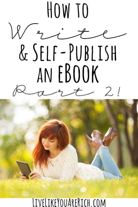 Write and Publish an eBook
