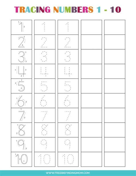 Write Numbers Worksheets Kindergarten
