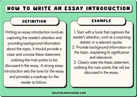 Write The Introduction