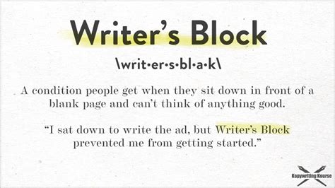 Unlocking the Creative Flow: Decoding the Definition and Causes of Writer's Block