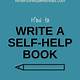 Writing A Self Help Book Template