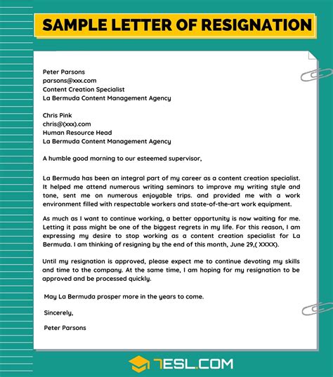 Writing A Resignation Letter: Expert Guide & Samples