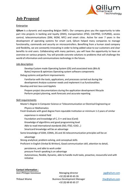 Employee Promotion Proposal Template Proposal templates, Work