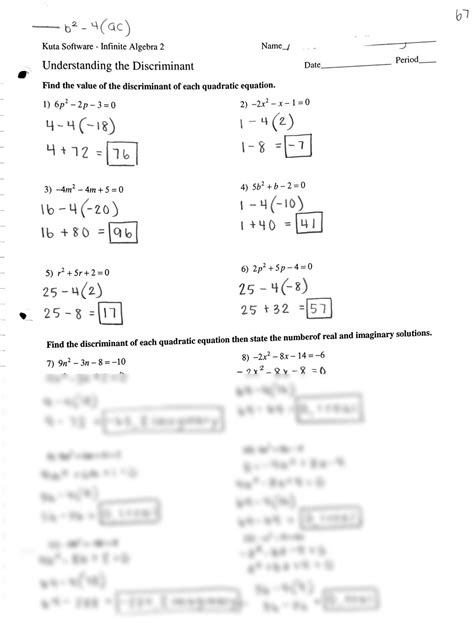 Writing Linear Equations Worksheet Answer Key Algebra 2 Kuta Software