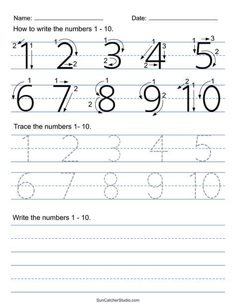 Writing Numbers 110 In Words Worksheets – Free Printable Practice ...