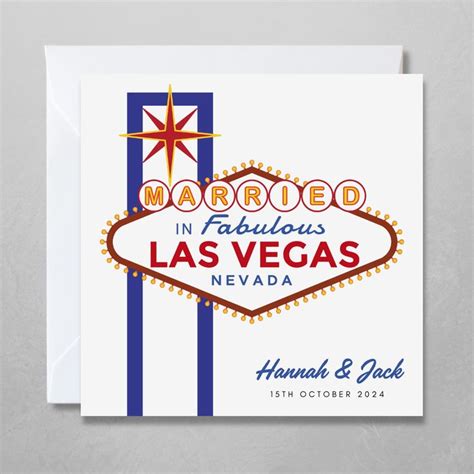 Writing the Perfect Vegas Wedding Card Message
