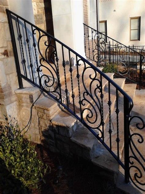 Transform Your Outdoor Space With Wrought Iron Stair Railing Makeover