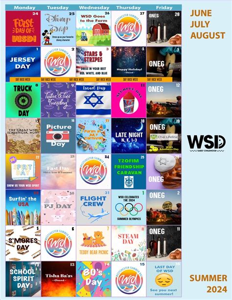 Wsd Calendar 2024