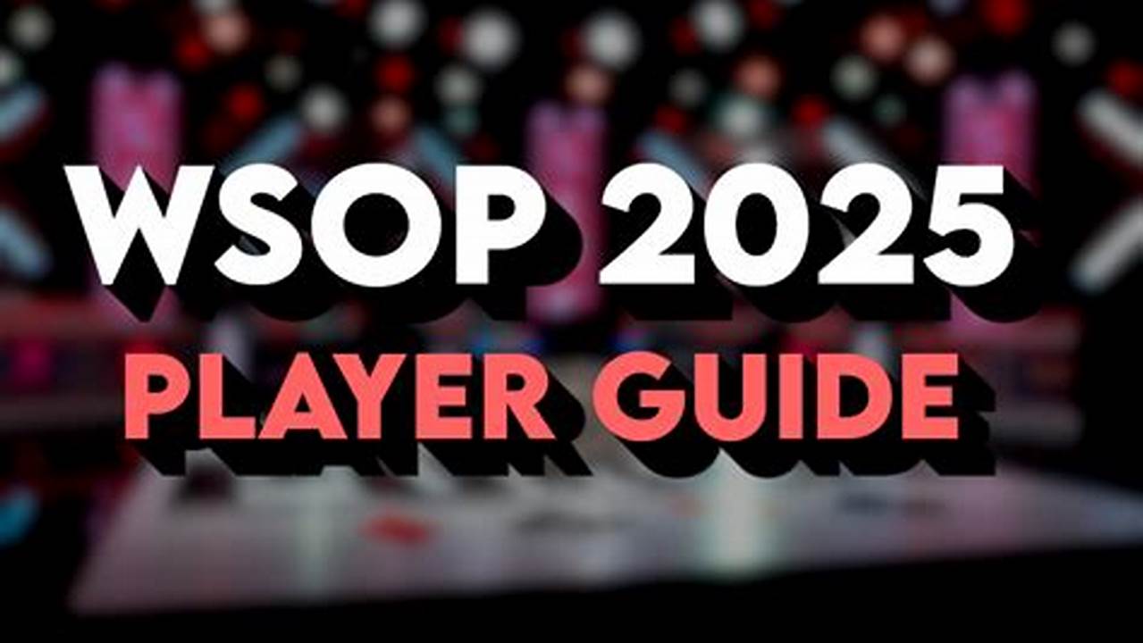 Wsop App Promo Code 2025