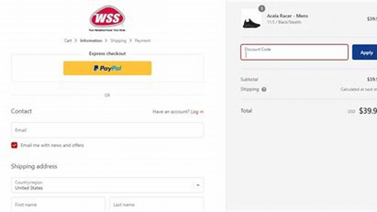 Wss Promo Code 2025