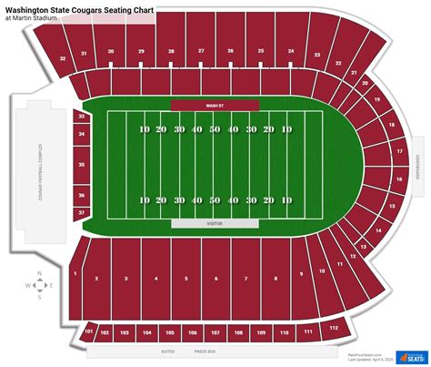 Wsu Football Stadium Seating Chart