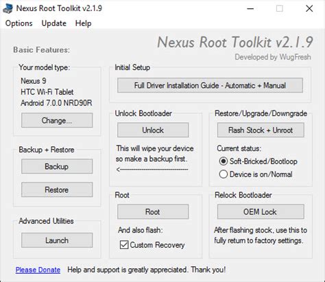Wugfresh'S Nexus Root Toolkit