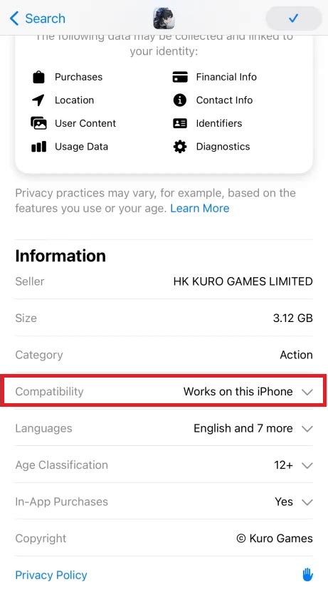 Wuthering Waves Android and iOS System Requirements