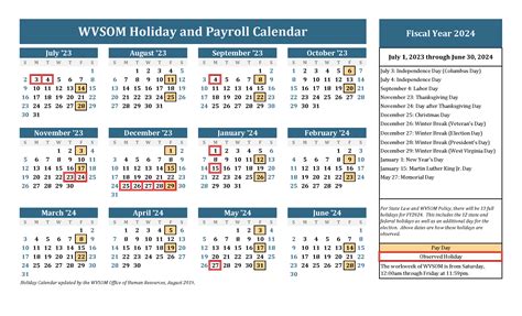 Wv State Holiday And Pay Calendar 2024