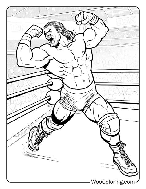 Wwe Color Pages