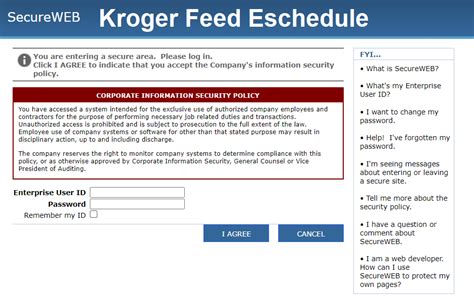 Kroger ESchedule Kroger Employee Schedule