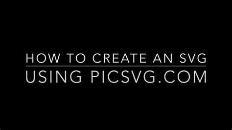 Transform Your Designs into Vector Graphics with PicSVG – The Ultimate Online Solution for Image Conversion!
