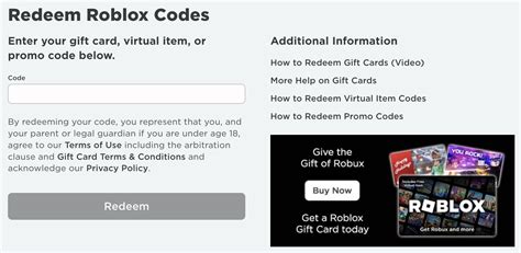 Www.Roblox/Redeem