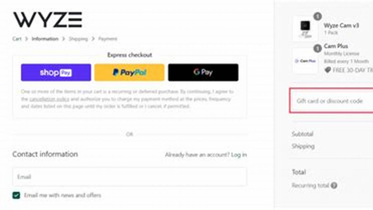 Wyze Discount Code 2025
