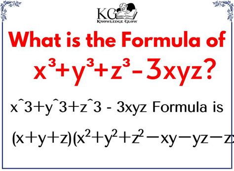 X 3 Y 3 Formula