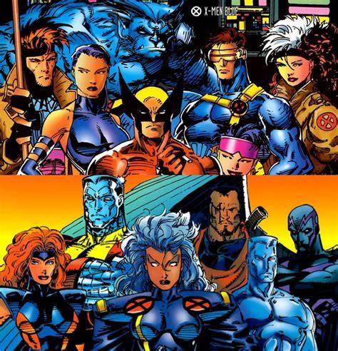 X-Men team standing together