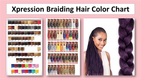 X Pression Braiding Hair Length Chart