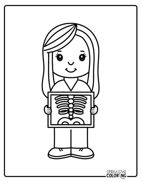X Ray Coloring Page