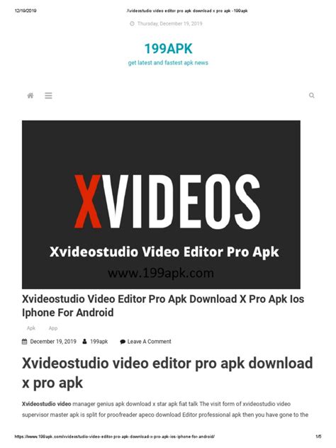 X Videostudio.video Editor App Ios Download