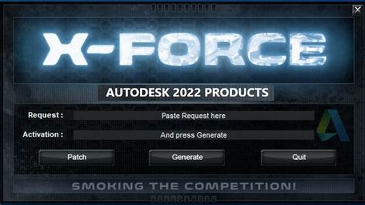 X-Force Keygen For Autodesk 2024