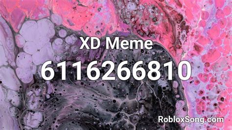 XD Meme Roblox ID