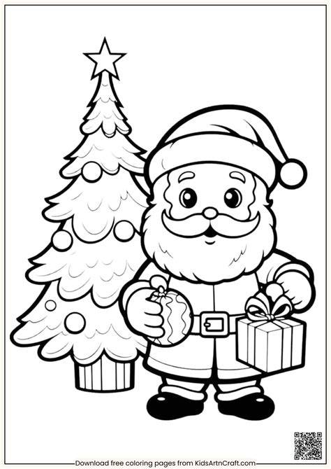 XMAS COLORING PAGES