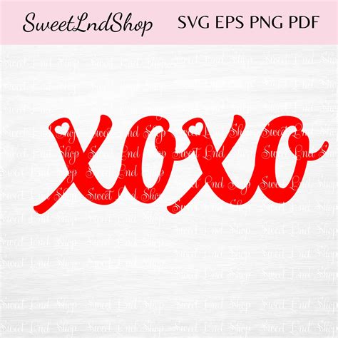 Download XOXO SVG File - SVG Design Cricut SVG
