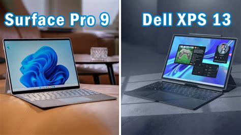 XPS 13 2-in-1 vs. Surface Pro 9: Form or function
